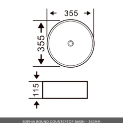Drench Origin 1200mm Fluted Wall Mounted Vanity Unit & Countertop