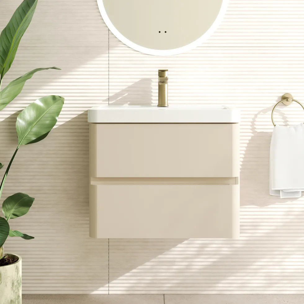 Drench Origin 600mm Wall Mounted Vanity Unit & Basin