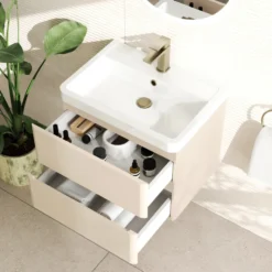 Drench Origin 600mm Wall Mounted Vanity Unit & Basin