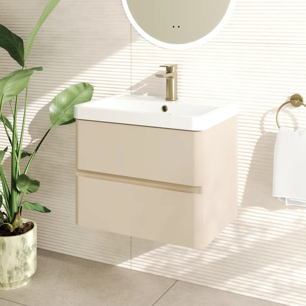 Drench Origin 600mm Wall Mounted Vanity Unit & Basin