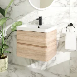 Drench Origin 600mm Wall Mounted Vanity Unit & Basin
