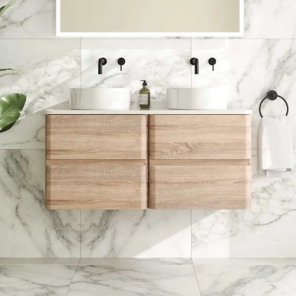 Drench Origin 1000mm Wall Mounted Vanity Unit & Countertop