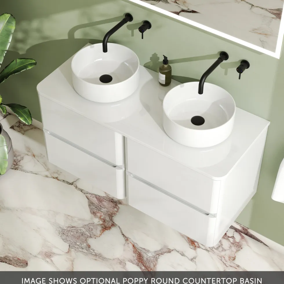Drench Origin 1000mm Wall Mounted Vanity Unit & Countertop
