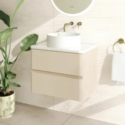 Drench Origin 600mm Wall Mounted Vanity Unit & Countertop