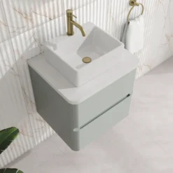 Drench Origin 500mm Wall Mounted Vanity Unit & Countertop