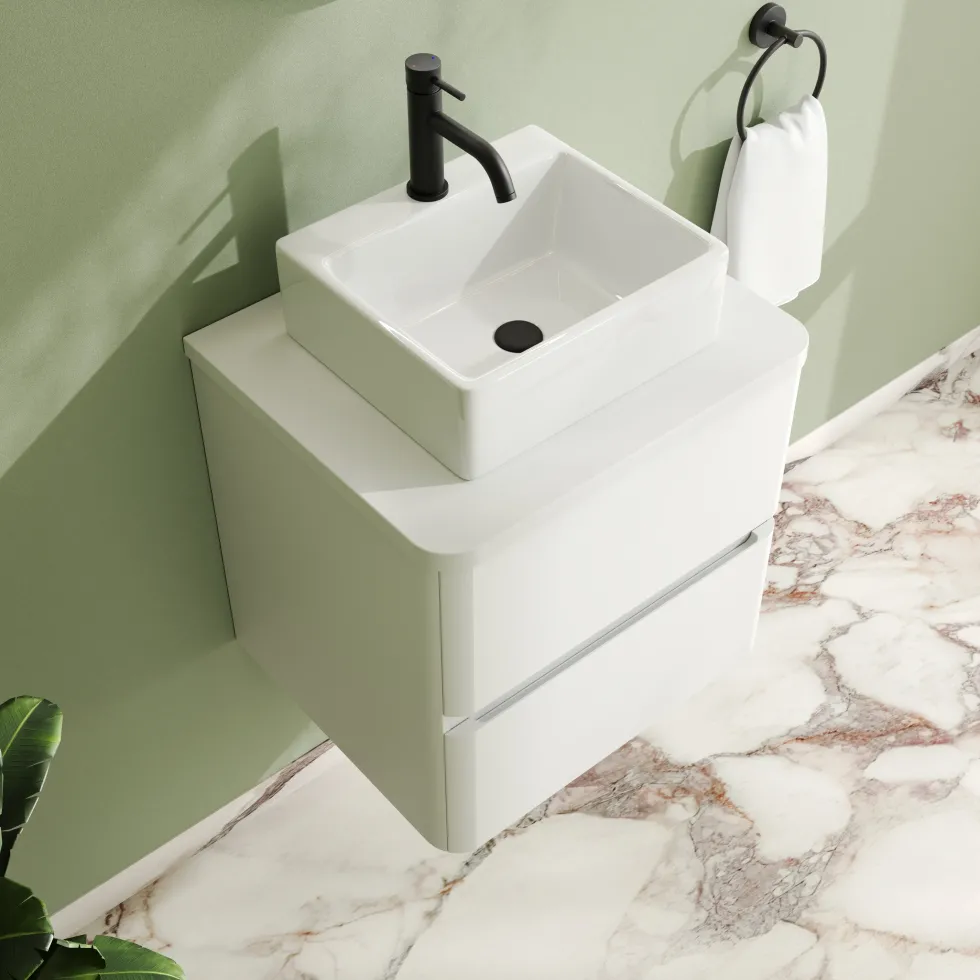 Drench Origin 500mm Wall Mounted Vanity Unit & Countertop