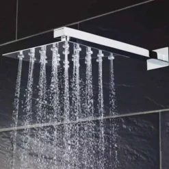 Drench Premium Square Wall Mounted Shower Arm - 376mm