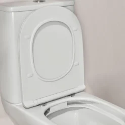 Drench Soft Close Round Slimline Toilet Seat With Quick Release Hinges