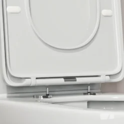 Drench Soft Close Round Wrap Over Toilet Seat With Quick Release Hinges