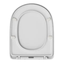 Drench Soft Close Round Wrap Over Toilet Seat With Quick Release Hinges