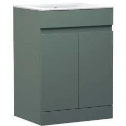 Dylan Complete Matt Black Bathroom Suite with Reinforced Shower Bath & Rimless Toilet