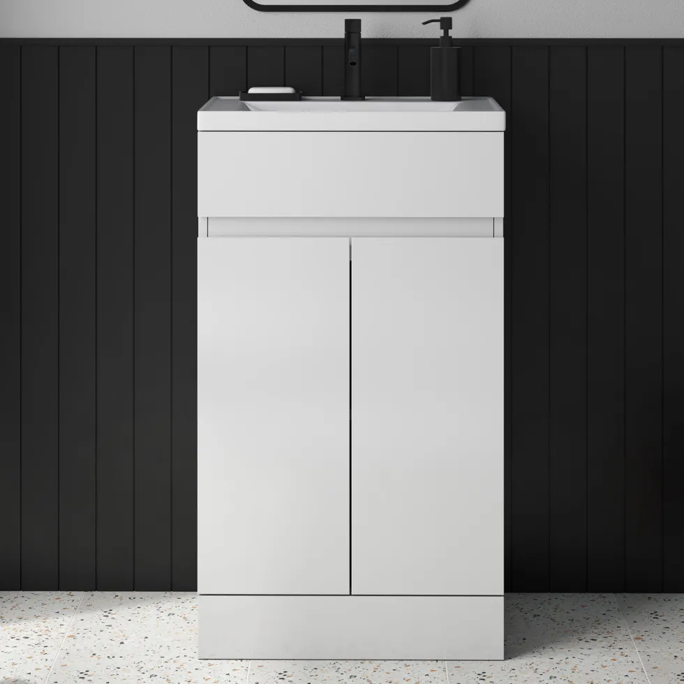 Dylan 500mm Floorstanding Vanity Unit & Basin