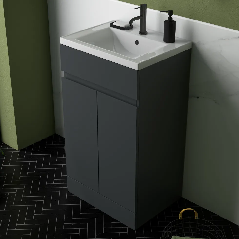 Dylan 500mm Floorstanding Vanity Unit & Basin