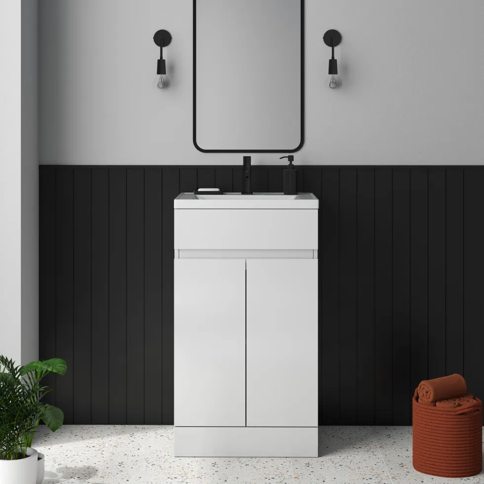 Dylan 500mm Floorstanding Vanity Unit & Basin