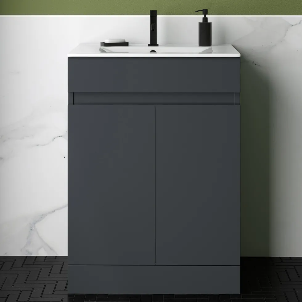 Dylan 600mm Floorstanding Vanity Unit & Basin