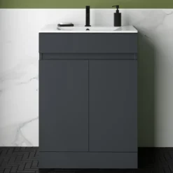 Dylan 600mm Floorstanding Vanity Unit & Basin