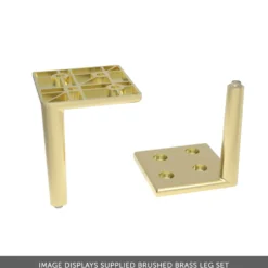 Elara 600mm Floorstanding Vanity Unit & Basin with Leg Set