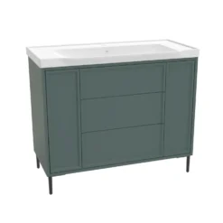 Elara 1000mm Floorstanding Vanity Unit & Basin with Leg Set