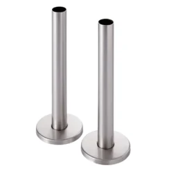 EliteHeat Radiator Pipe Covers & Shrouds - Nickel