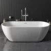 Ellie Acrylic White Freestanding Bath - 1650 x 700mm