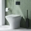 Emily Compact Rimless Back To Wall Toilet & Soft Close Seat