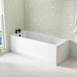 Emily Complete Bathroom Suite with Reinforced Bath & Rimless Toilet
