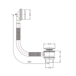 Emily Complete Brushed Brass Bathroom Suite with 1700mm L Shaped Shower Bath & Rimless Toilet