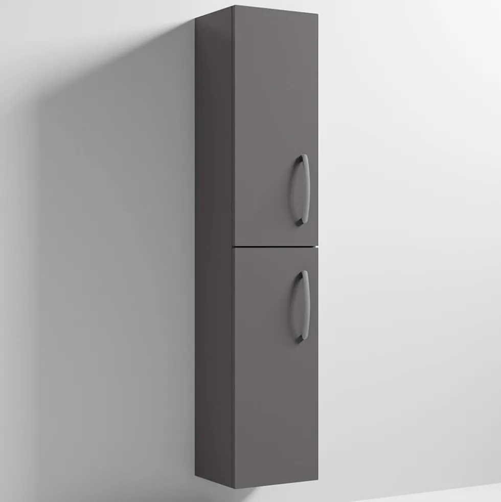 Emily 2 Door Tall Wall Hung Storage Cupboard