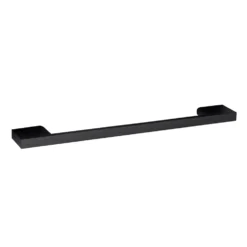 Emily Gloss White Floorstanding 2 Door Vanity Unit, Thin-Edged Basin, Matt Black Handles & Overflow