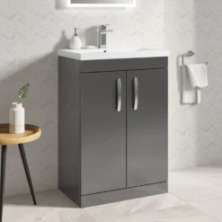 Emily 600mm Floorstanding Vanity Unit & Basin Options
