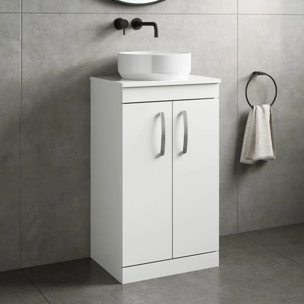 Emily 500mm Floorstanding Vanity Unit & Basin Options