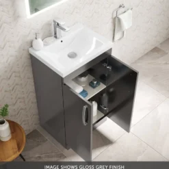 Emily 500mm Floorstanding Vanity Unit & Basin Options