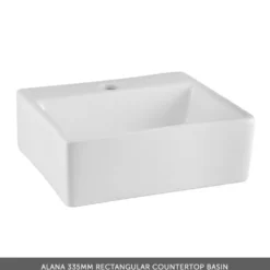 Emily 500mm Wall Mounted 1 Drawer Vanity Unit and Countertop