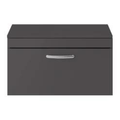 Emily 800mm Wall Mounted 1 Drawer Vanity Unit and Countertop