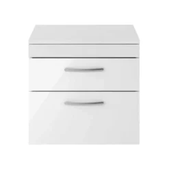 Emily 600mm Wall Mounted 2 Drawer Vanity Unit & Basin Options