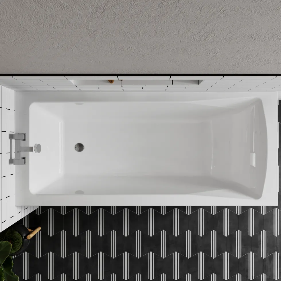 Emily Modern Bathroom Suite with Rimless Toilet