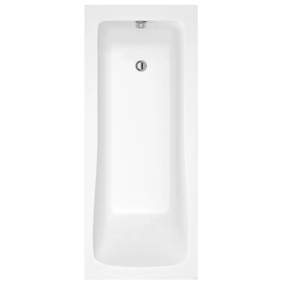 Emily Modern Bathroom Suite with Rimless Toilet & Front Bath Panel