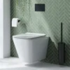 Emily Rimless Short Projection Wall Hung Toilet & Slimline Soft Close Seat
