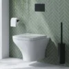 Emily Rimless Wall Hung Toilet & Soft Close Seat