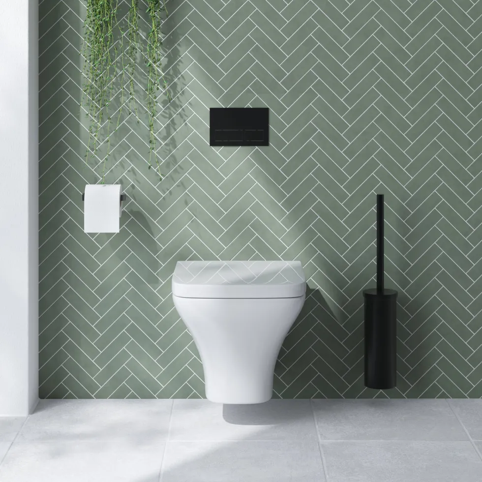 Emily Rimless Wall Hung Toilet & Soft Close Seat
