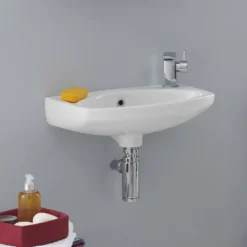Emma 450mm Wall Hung Basin - 280mm Depth