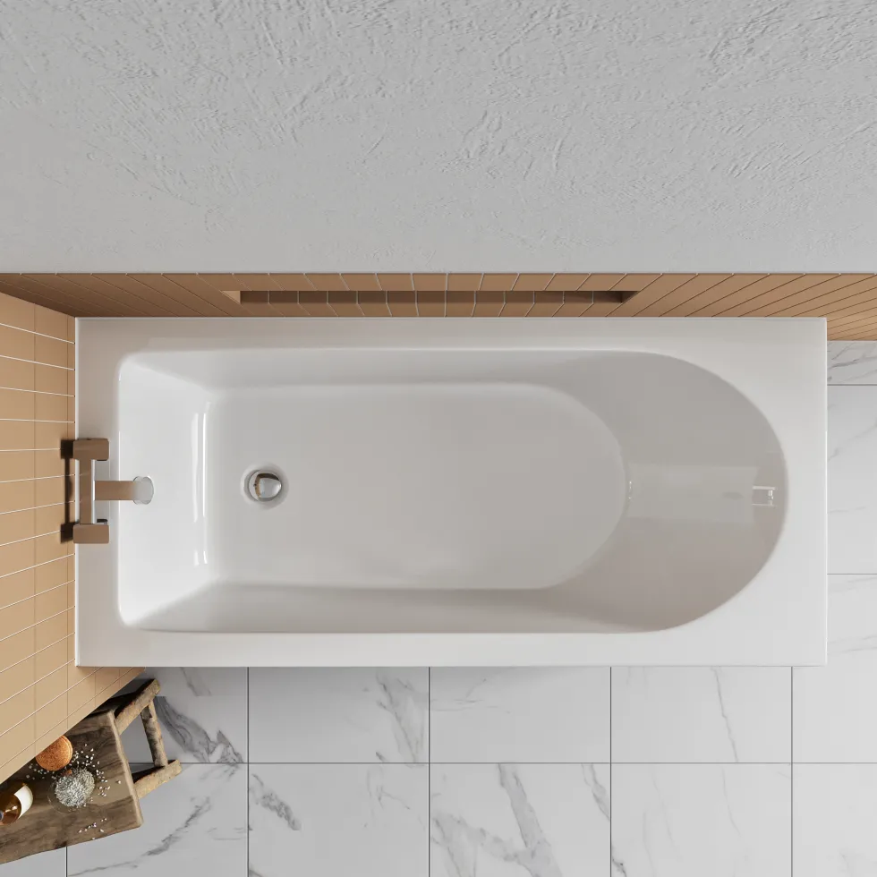 Emma 3 Piece Bathroom Suite with Front Bath Panel