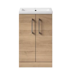 Erin Compact 500mm Floorstanding Cloakroom Vanity Unit & Basin