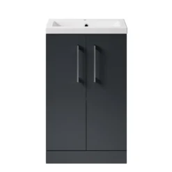 Erin Compact 500mm Floorstanding Cloakroom Vanity Unit & Basin