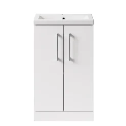 Erin Compact 500mm Floorstanding Cloakroom Vanity Unit & Basin