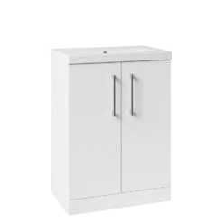 Erin Complete Bathroom Suite with 1700mm P Shaped Shower Bath & Rimless Toilet