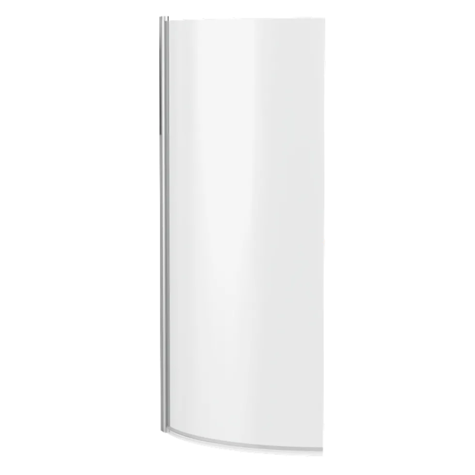 Erin Complete Bathroom Suite with 1700mm P Shaped Shower Bath & Rimless Toilet