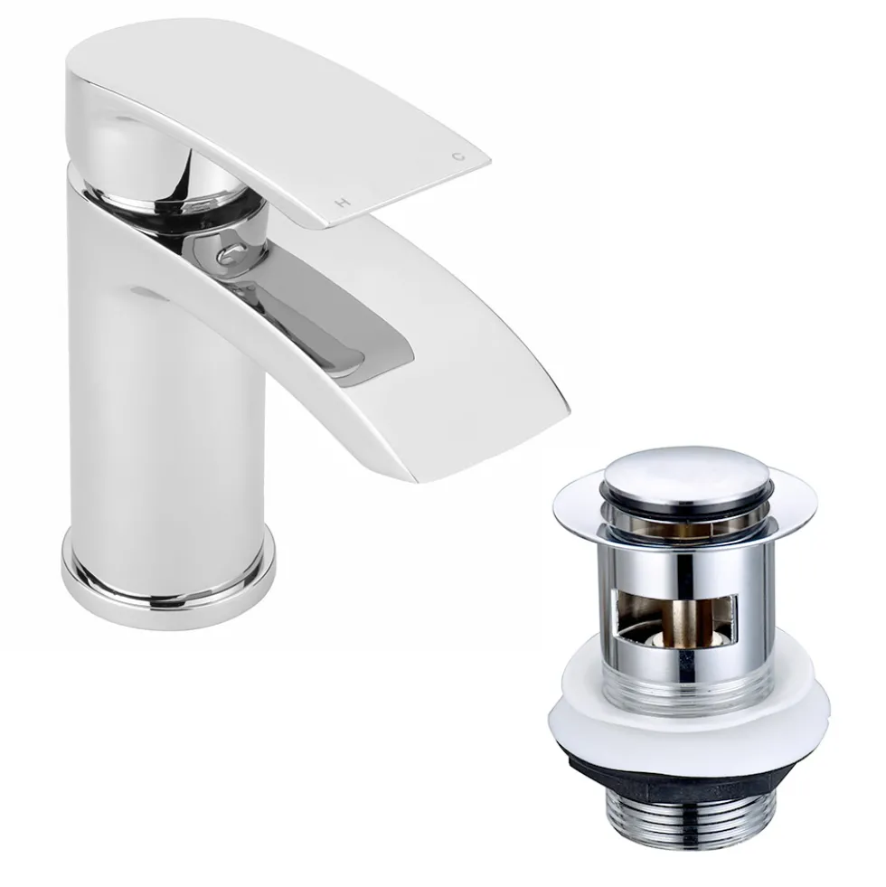 Erin Complete Bathroom Suite with 1700mm P Shaped Shower Bath & Rimless Toilet