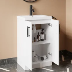 Erin Complete Modern Bathroom Suite with 1700mm Shower Bath & Rimless Toilet