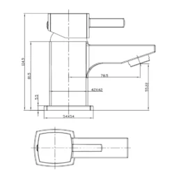 Erin Complete Vanity Unit Bathroom Suite with Rimless Toilet